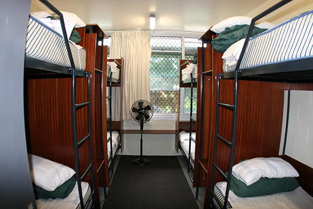 bunk room interior